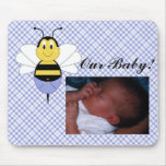 BeeBee Bumble Bee Baby Picture Mousepad