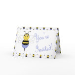 BeeBee Bumble Bee Baby Shower Invitation Cards