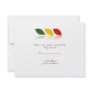 Beech Forest - Leaf pattern in Green, Gold, Red