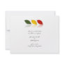 Beech Forest - Leaf pattern in Green, Gold, Red