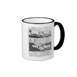 Beef, Veal, Pork, and Mutton Cuts, 1802 Mug