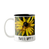 beeflowernamelarge, beeflowernamelarge, BUZZ OF... Coffee Mug
