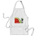 Beefsteak tomato sliced and summer squash aprons