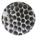 BeeHive 01 Round Sticker
