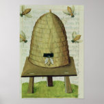 Beehive and Bees posters