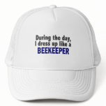 Beekeeper During The Day