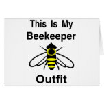Beekeeper Outfit Greeting Card