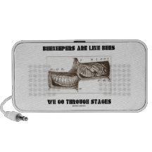 Beekeepers Are Like Bees We Go Through Stages Mini Speakers