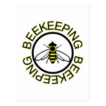 Beekeeping Postcard