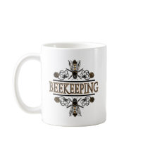beekeeping with worker bees coffee mug
