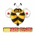 BEElieve in Love Bumble Bees photo sculptures