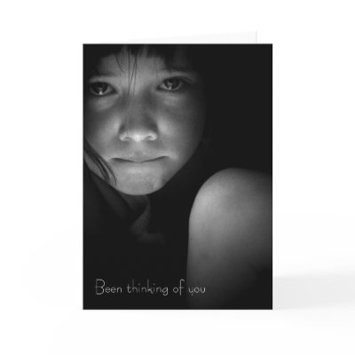 Been thinking of you greeting cards by iiiyaaa