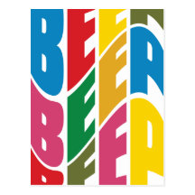 BEEP BEEP BEEP POSTCARDS