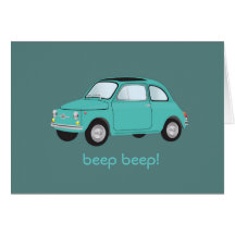 Beep Beep! Birthday Card