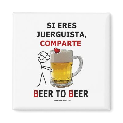 Beer2Beer Imanes Para Frigoríficos by sinergiasincontrol