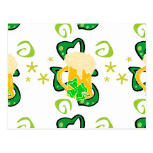 Beer and Irish Cheer Post Card