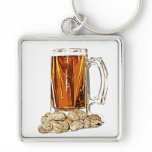 Beer and Peanuts Keychains
