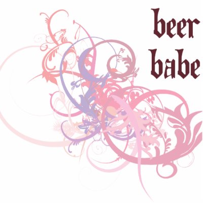 Beer Babe Acrylic Cut Out by busybees
