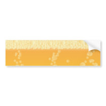 Beer Background Bumper Sticker