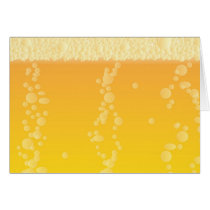 Beer Background Card