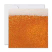 Beer background custom invite