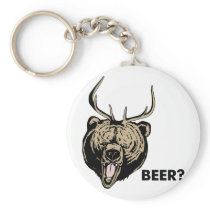 Beer Bear Deer keychains