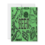 beer*BeEr*BEER Design Custom Invitations