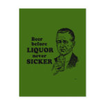 BEER BEFORE LIQUOR