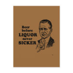 BEER BEFORE LIQUOR