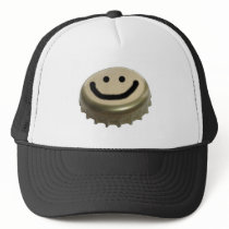 Beer Bottle Cap Smiley Face