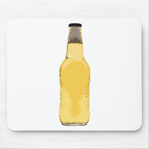 Beer Bottle Mousepad