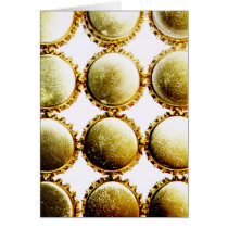 Beer Bottlecap Bling Cards