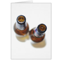 Beer Bottles Card