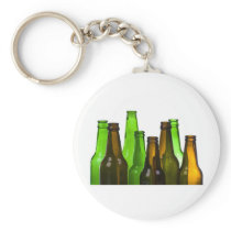 beer bottles key chain