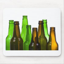 beer bottles mousepad