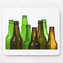 beer bottles mousepad