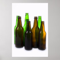 beer bottles print