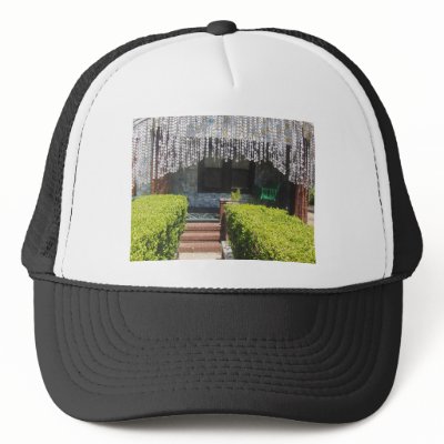 Beer Can House Hat by sabrinacareer