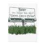 Beer - Cheaper Than Gas Postcards