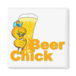 Beer Chick Magnets