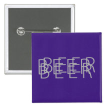 BEER Double Vision - Purple and Grey Pin