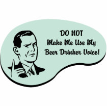Beer Drinker Voice Photo Sculptures