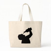 Beer drinking canvas bags