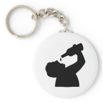 Beer drinking key chains