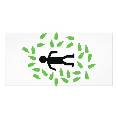 beer drunken icon custom photo card by TomaniacLines