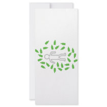 beer drunken man icon custom rack cards