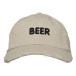 Beer embroidered hats