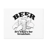 BEER FOR BREAKFAST
