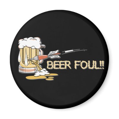 Beer Foul!! Magnet by Jamene_Clothing