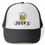 Beer! Frothy Bubbly Mug of Brew Trucker Hats